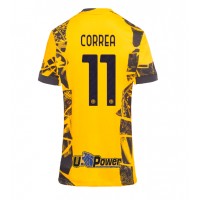 Inter Milan Joaquin Correa #11 Replica Third Shirt Ladies 2024-25 Short Sleeve